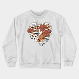 Dead Inside spooky halloween Crewneck Sweatshirt